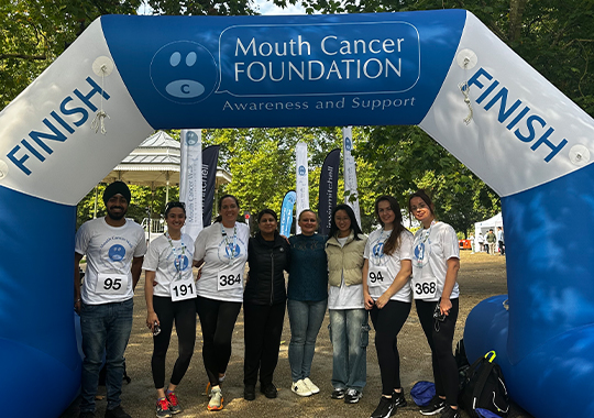 Mouth Cancer Awareness Walk